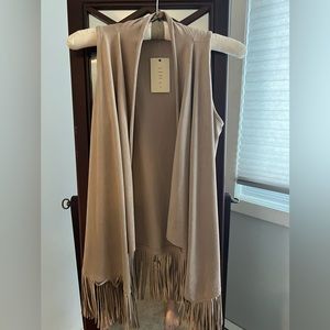Fringe vest size XS brand new